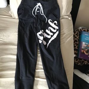 Pink sweatpants